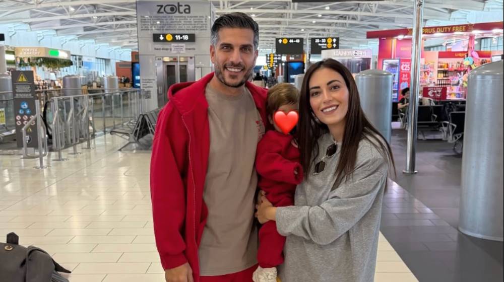 Άλκης Χρήστου - Δέσποινα Χατζηζαχαρία: «Απόδραση» στην Αθήνα με τον γιο τους, Ανδρέα [εικόνες]