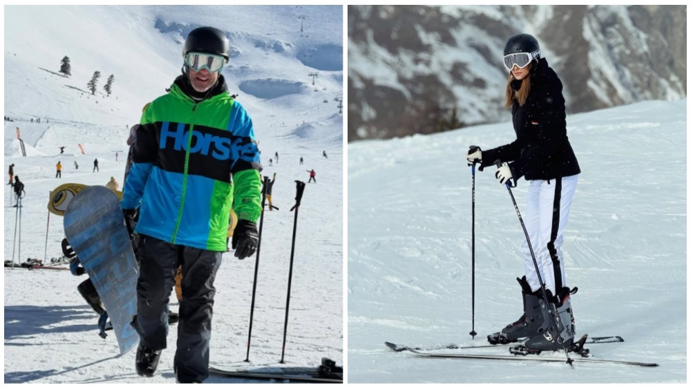 Μιχόπουλος: Φωτογράφησε τα παιδιά του και τα παιδιά της συντρόφου του στη χιονοδρομική πίστα [εικόνα]