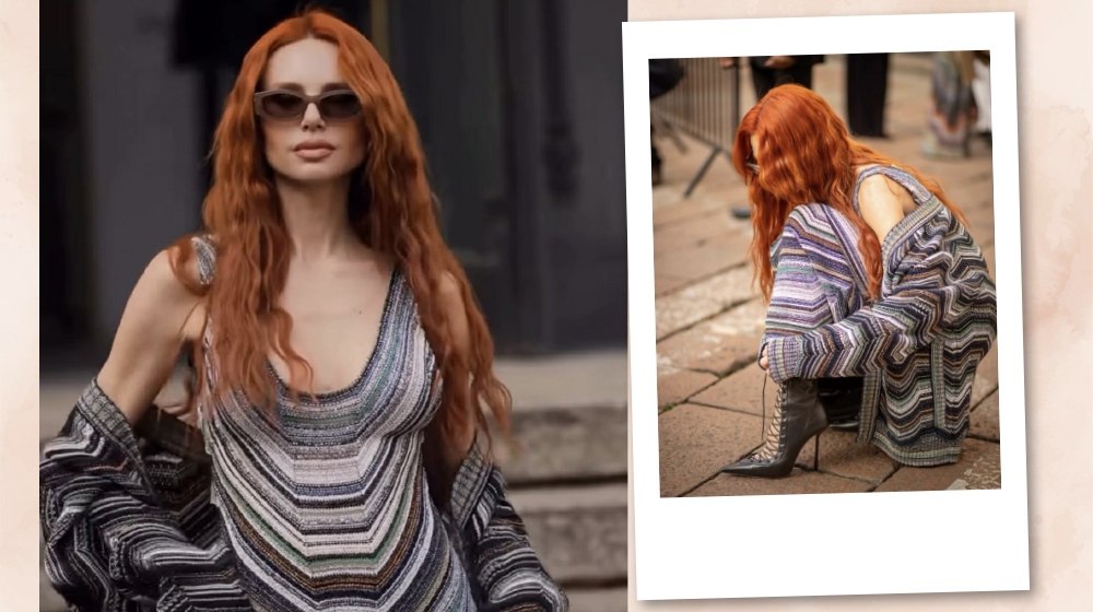 Η εμφάνιση της Έβελυν Καζαντζόγλου στο Μιλάνο που «έκλεψε» την παράσταση στο show του Missoni