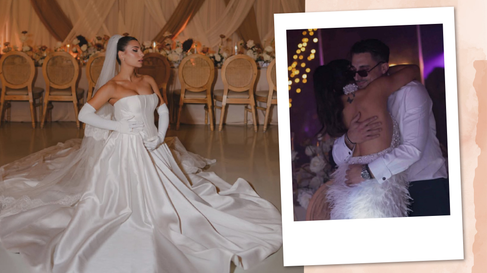 Μαριαλένα Ρουμελιώτη: Η Κύπρια σχεδιάστρια που εμπιστεύθηκε για το party dress του γάμου της 