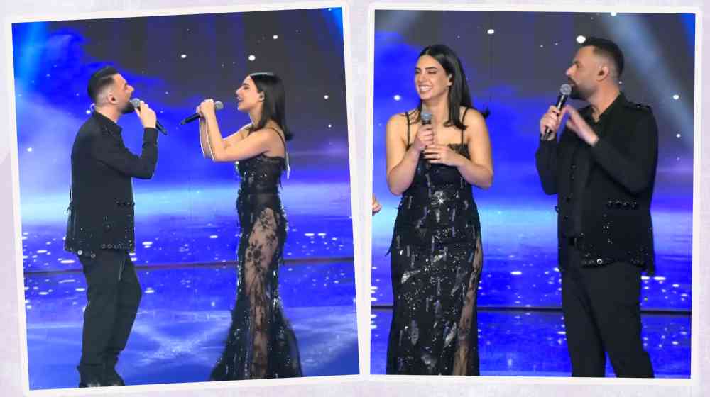 Γιώργος – Γαλάτεια: Ανέβηκαν στη σκηνή του J2US και αποκάλυψαν πώς έγινε η πρόταση γάμου [βίντεο]