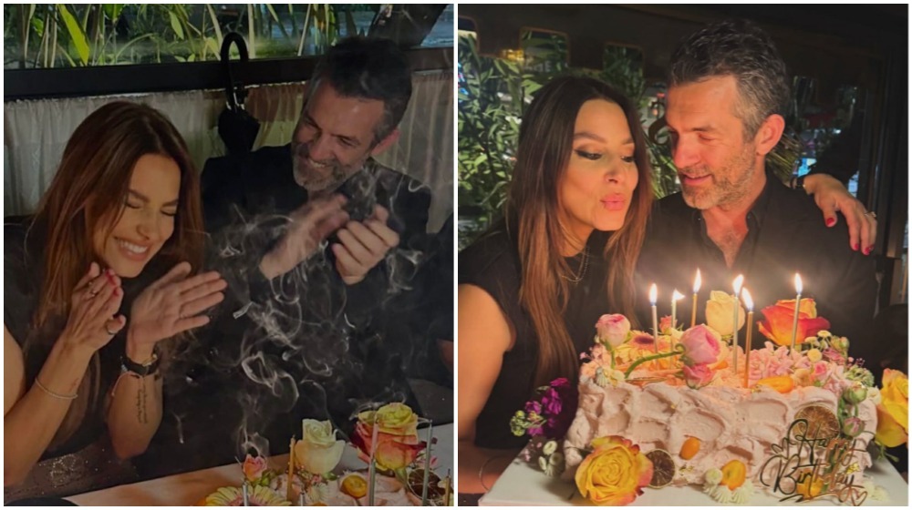 Κωνσταντίνα Ευριπίδου: Έσβησε κεράκια αγκαλιά με τον Φίλιππο Μιχόπουλο [εικόνες]