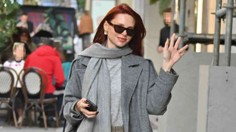 Έβελυν Καζαντζόγλου: Το sophisticated city look που λατρέψαμε 