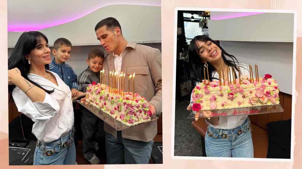 Μαρία Κορτζιά: Γιόρτασε με τον Πιέρο και τα παιδιά τα γενέθλιά της [εικόνες & βίντεο]