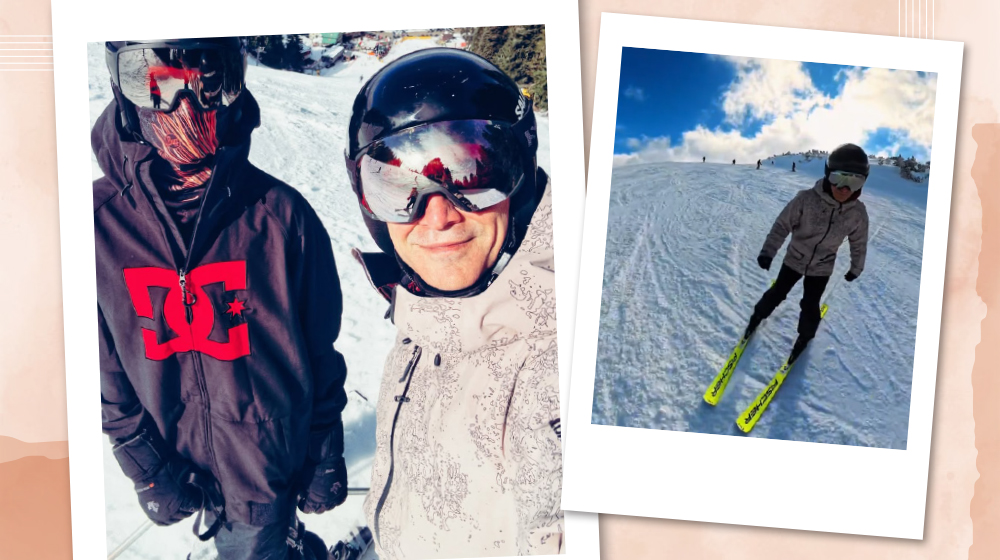 Σάκης Ρουβάς: «Απόδραση» στα χιόνια με τον γιο του [εικόνες & βίντεο]