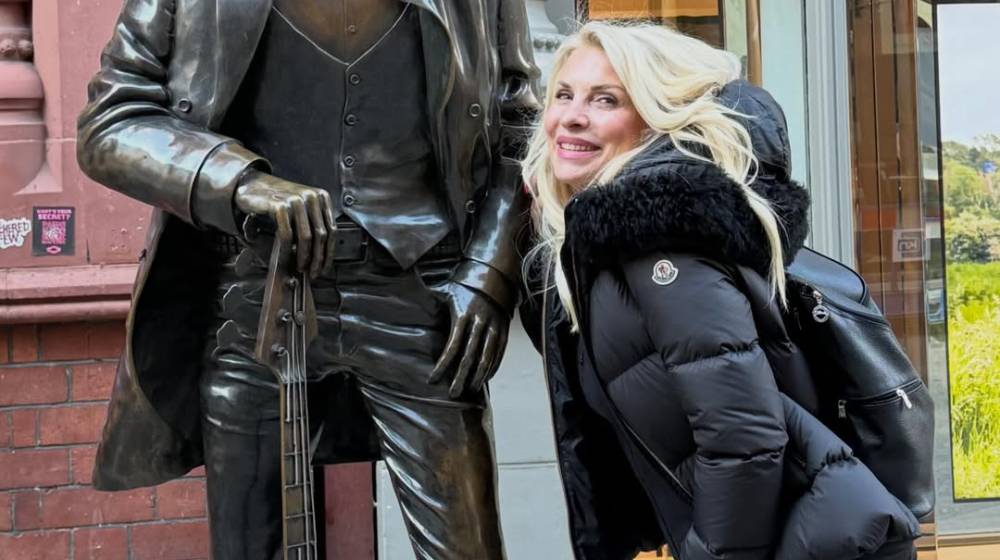 Ελένη Μενεγάκη: «Απόδραση»  στην Ιρλανδία [εικόνες]