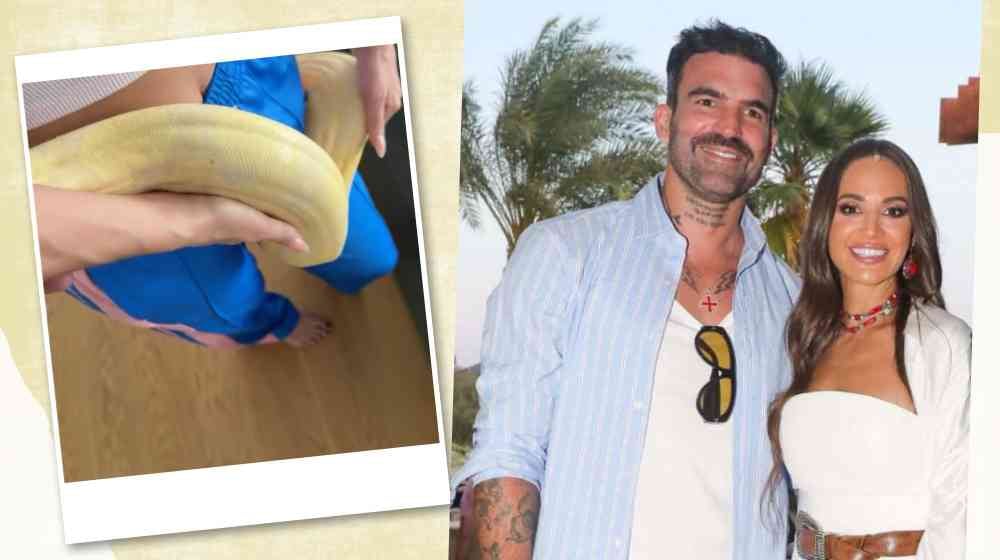 Δημήτρης Αλεξάνδρου: Το φίδι του, ο Κλέαρχος «τυλίχθηκε» στο κορμί της Ρίας Ελληνίδου