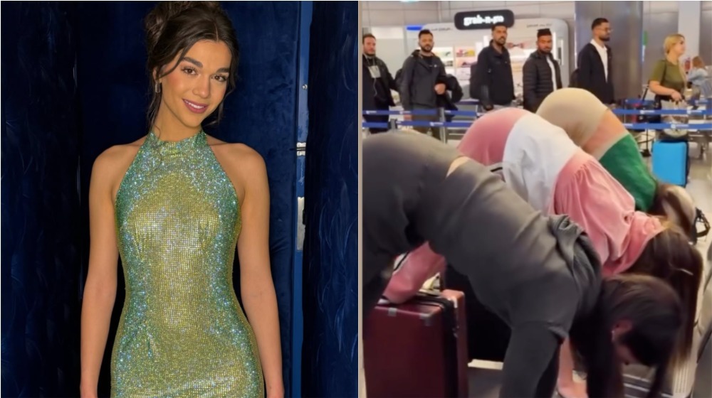 Μελίνα Νικολαΐδη: Έγινε viral κάνοντας pilates στο χώρο αναμονής του αεροδρομίου [βίντεο]