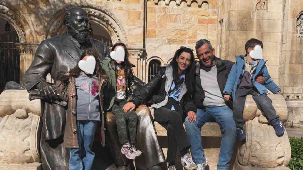 Ρούσσος – Τούρζα: Με τα παιδιά τους στη Βουδαπέστη [βίντεο]