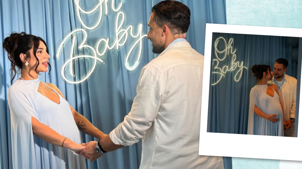 Κατσούλης - Ρουμελιώτη: Το εντυπωσιακό baby shower, λίγο πριν υποδεχτούν τον γιο τους [εικόνες & βίντεο]