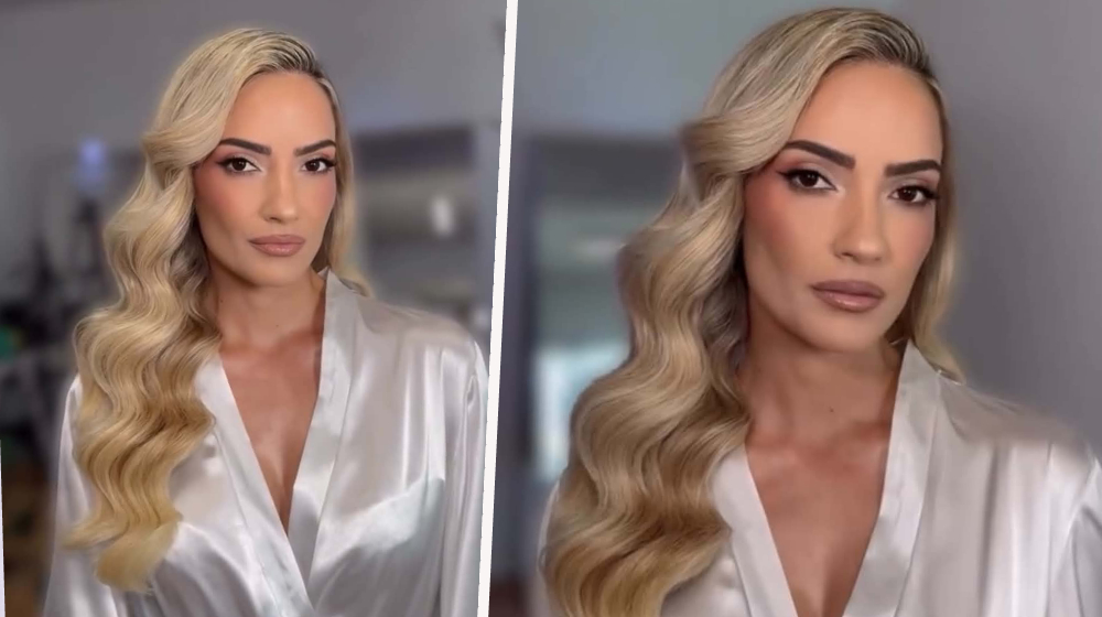 Το bridal beauty look της Ειρήνης Καραντώνη [βίντεο]