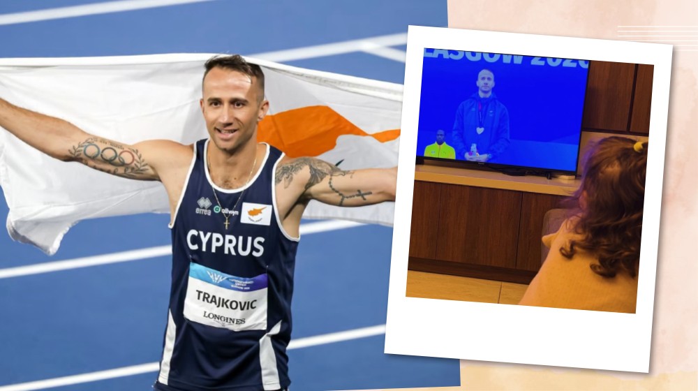 Milan Trajkovic: Κατέκτησε το πρώτο του μετάλλιο με την κόρη του να τον παρακολουθεί από την τηλεόραση [εικόνα]