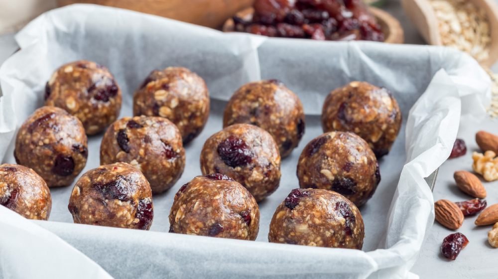 Energy balls χωρίς ζάχαρη