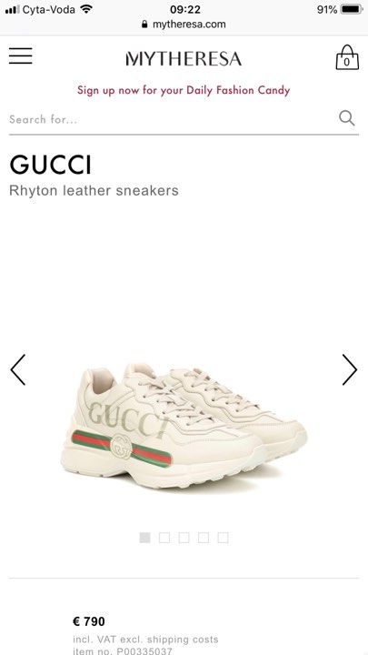 Μάθαμε πόσα κοστίζουν τα Gucci sneakers της Ανδρεάνας Φραγκούδη | Ι LOVE  STYLE