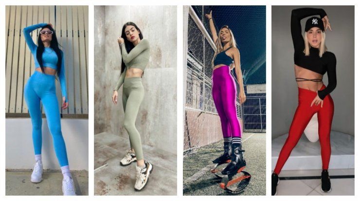 Girls in leggings: 4 fashion girls σου δείχνουν πώς να φορέσεις το κολάν  την άνοιξη! | Ι LOVE STYLE